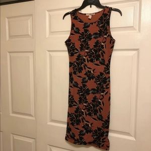 Forever 21 Sleeveless Floral Dress Medium